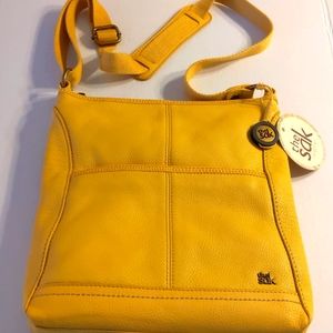 New The Sak Women's Leather Crossbody Purse